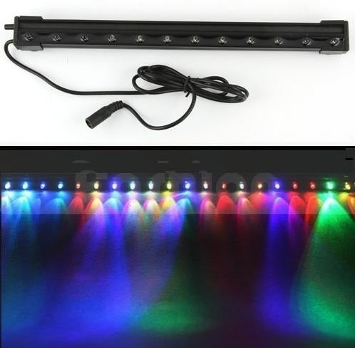 Aquarium LED licht met luchtgordijn en afstandbediening 47cm