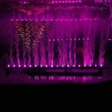 Aquarium LED licht met luchtgordijn PAARS 47cm