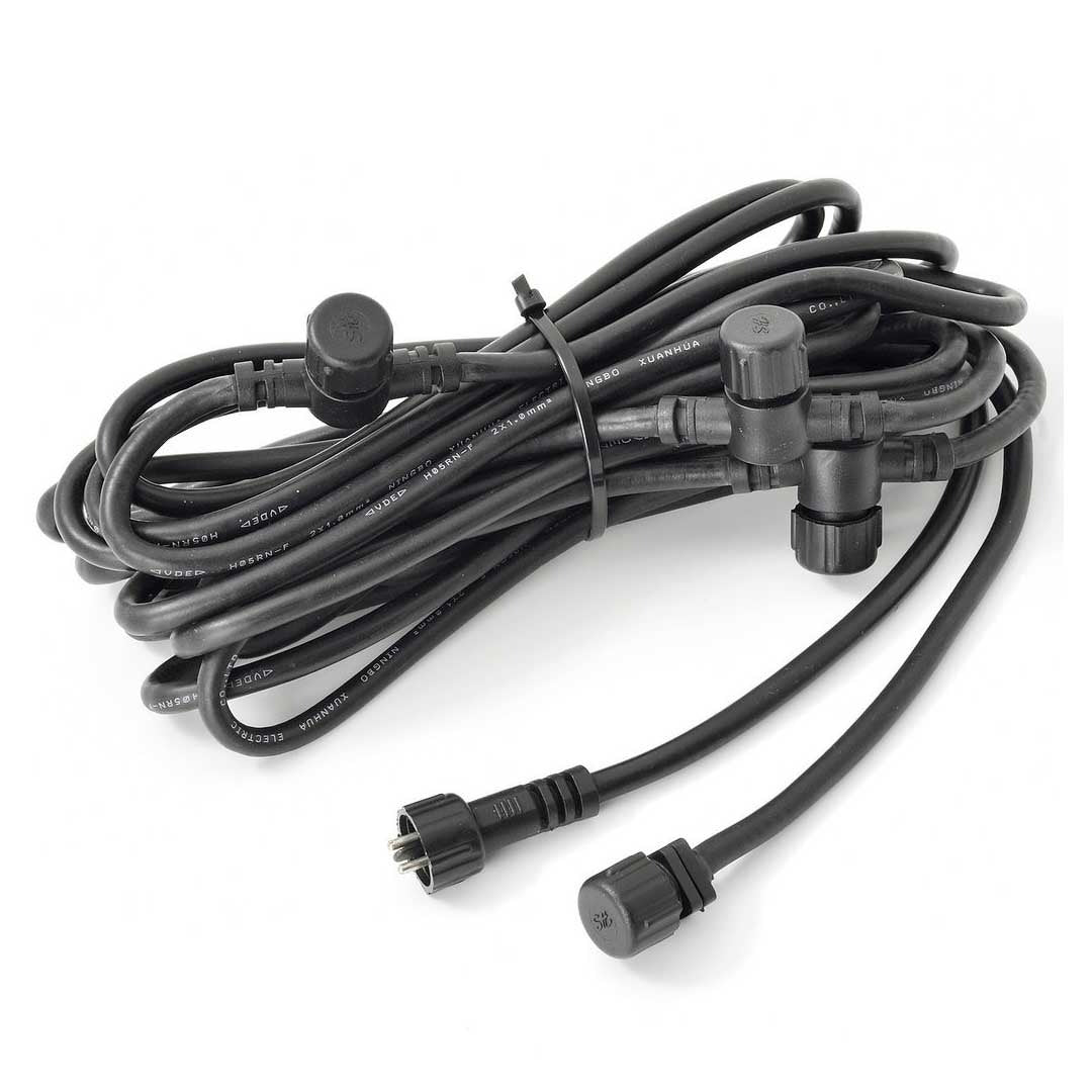 2x LED tuin lamp - 12V - 2 watt - basic - complete set