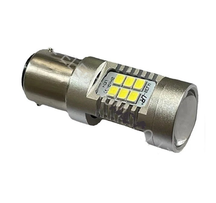 21 SMD - BA15D LED - DC Marine - Warm wit - 12 en 24 Volt
