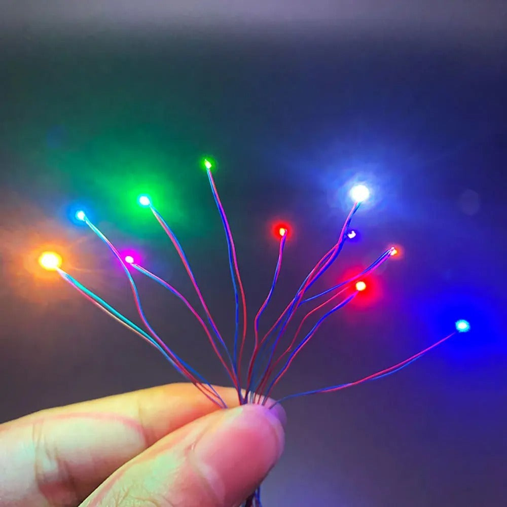 Micro LEDs - Geel - 50 stuks