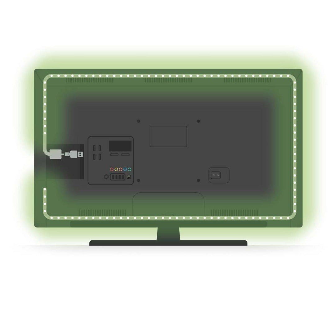Smart USB LED strip - Multicolour - RGB + Warm wit - 2 meter - SmartLife