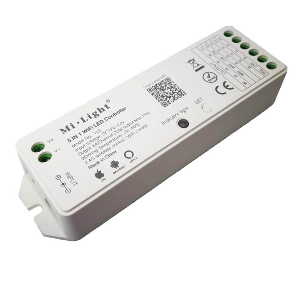WiFi LED controller - RGBW + CCT - 5 in 1 - Mi-Light