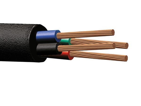 RGB kabel - 4-aderig - 4 x 1,0mm - Met buitenmantel - Per meter