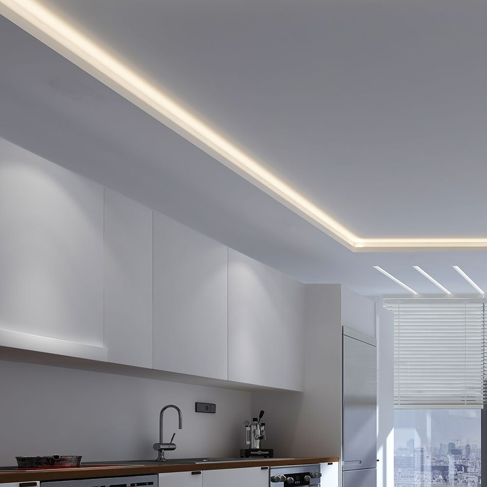 5 meter warm wit led strip - 280 leds - 24 Volt - 50 watt - COB