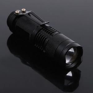ABC-led 300 Lumens LED zaklamp mini black 9,3 CM ABC-led