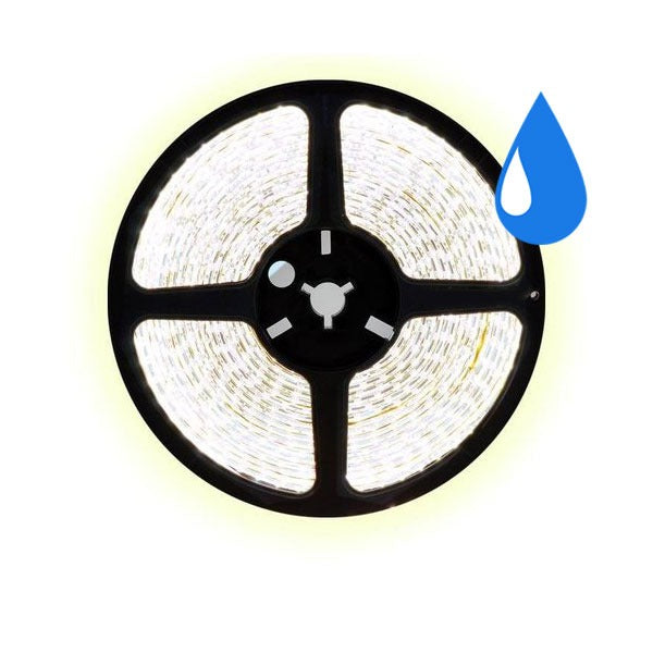 5 meter koud wit led strip waterproof - IP65 - 60Leds/m - 5630