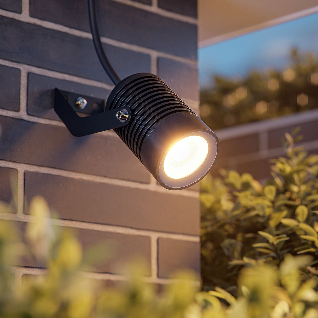 LED tuinspot - GU10 Fitting - IP65 - Antraciet
