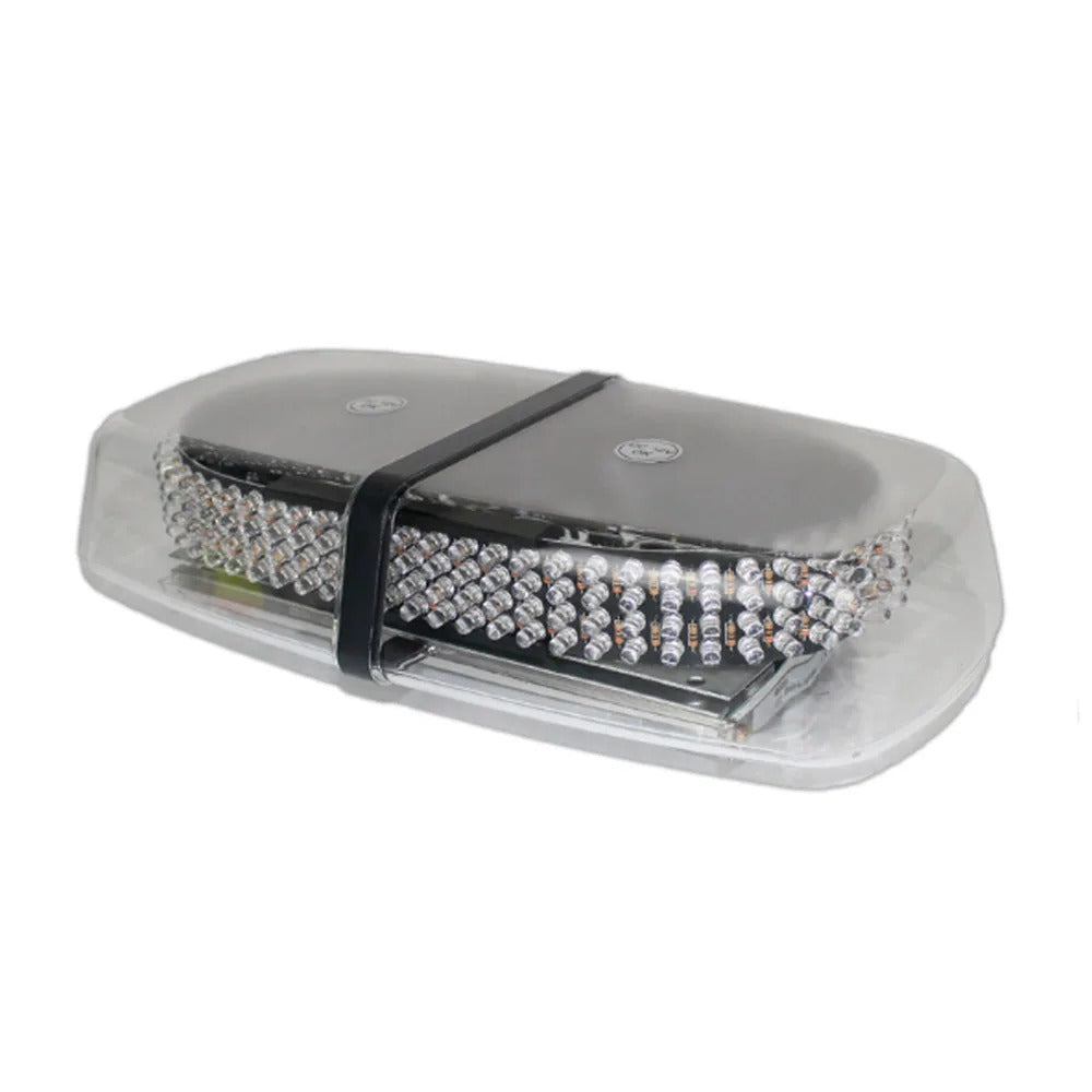 LED dak zwaailicht - 240 LED - Oranje / blauw - 12 / 24V