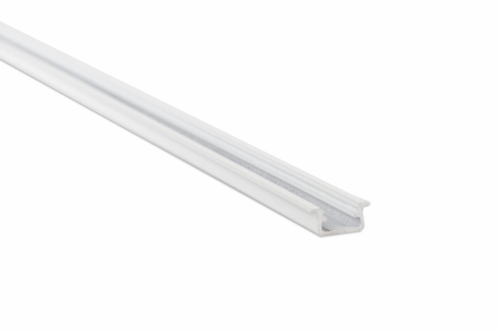 LED Profiel 1 meter - Inbouw 9,3mm DESIGN B - WIT