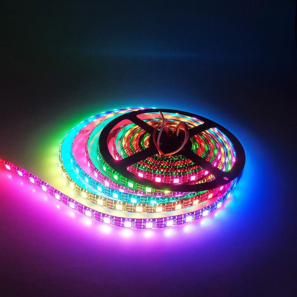 5 meter WS2811 digitale led strip - IP67 - 30Leds/m