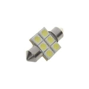31mm 6 LED C5W SMD auto interieur dome lamp