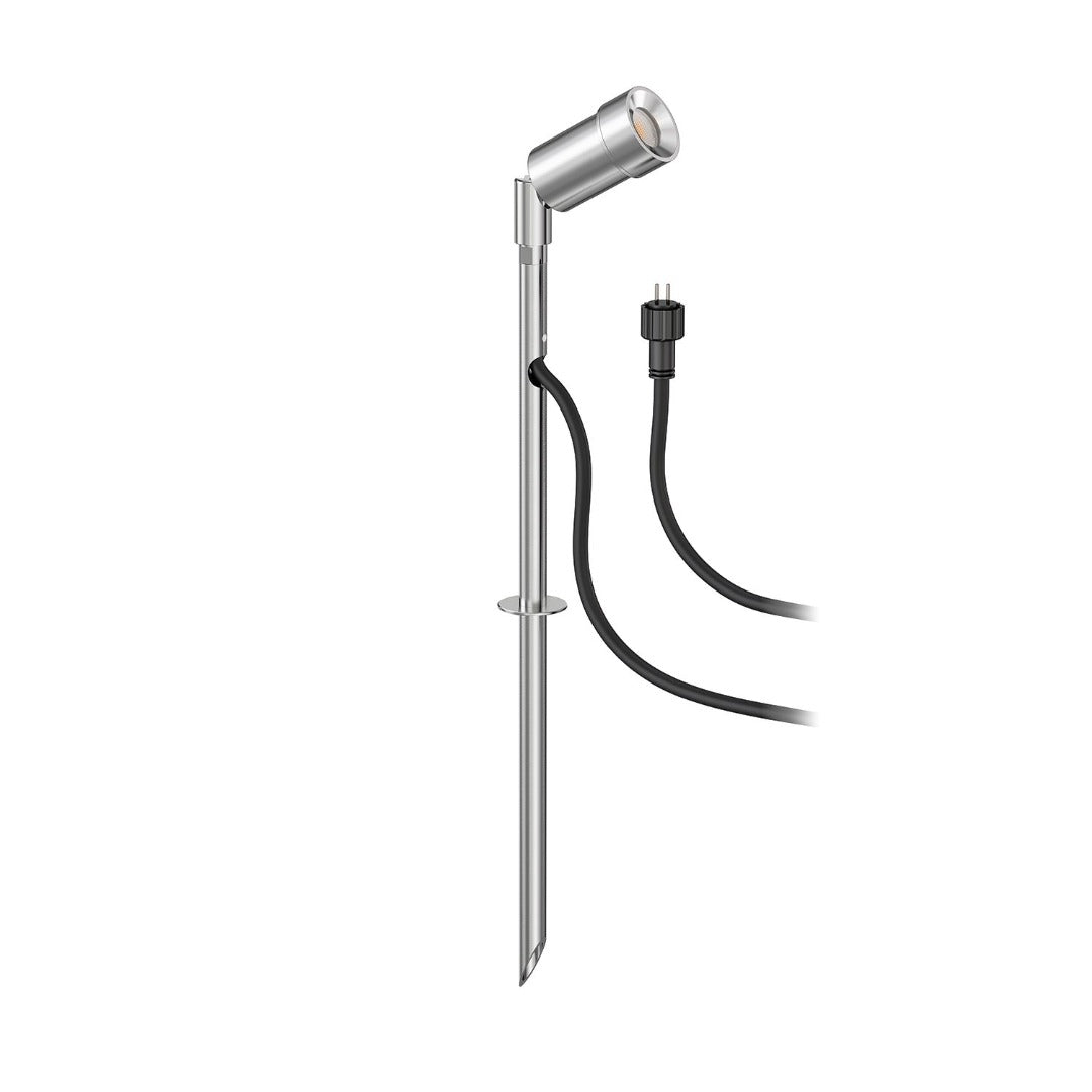 4x LED grond spot - 12V - 1,5 Watt - Complete set