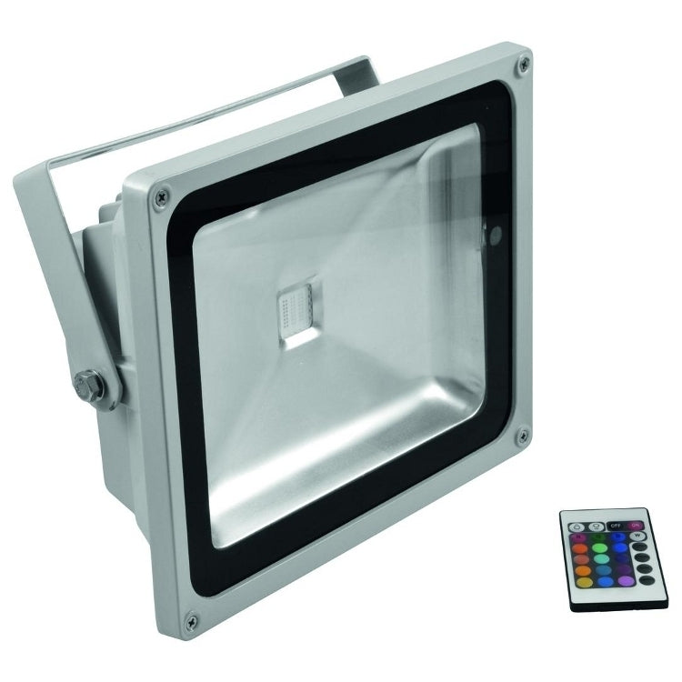 50W LED Schijnwerper RGB IP65 Outdoor - Dimbaar Remote