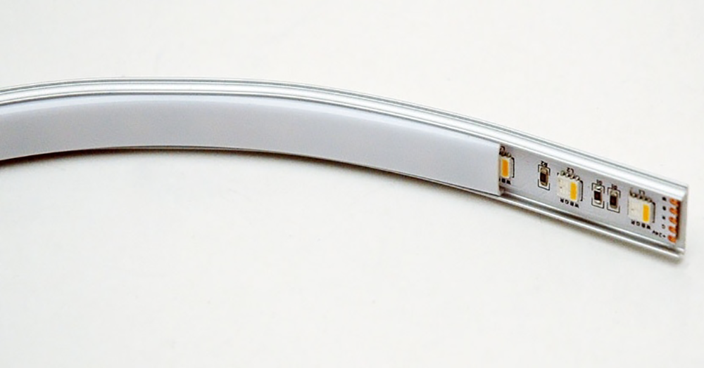 LED Profiel 1 meter - 4mm slim flexibel - ultra plat