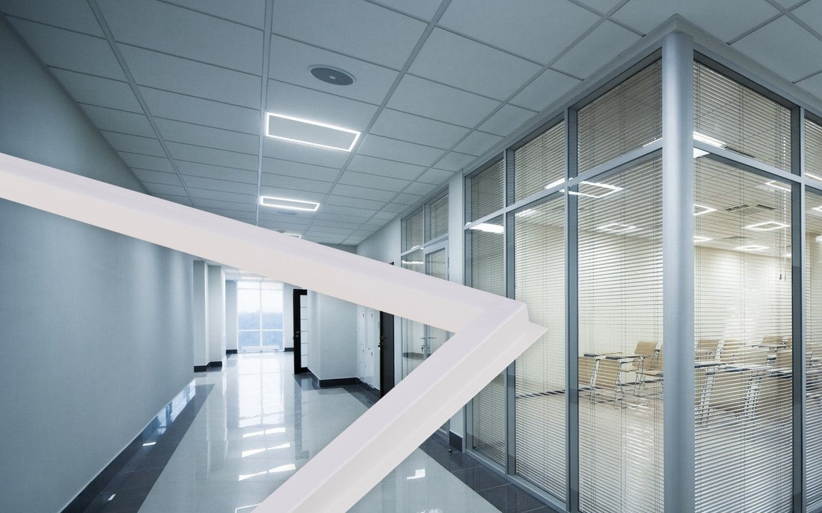 LED paneel - design frame light - 60x60cm - natuurlijk wit
