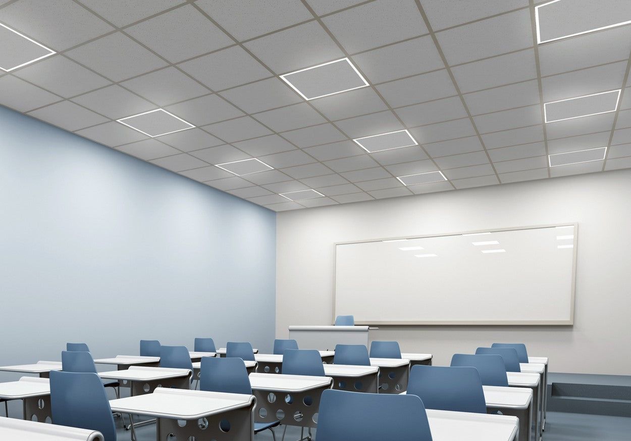 LED paneel - design frame light - 60x60cm - natuurlijk wit