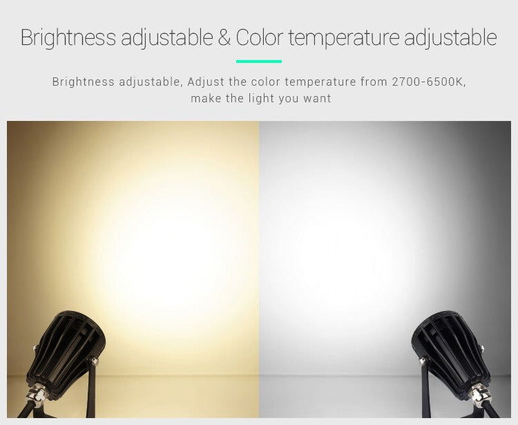 6W RGB+CCT grond spot Mi-Light FUTC04