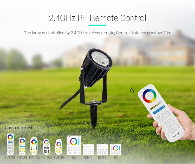 6W RGB+CCT grond spot Mi-Light FUTC04