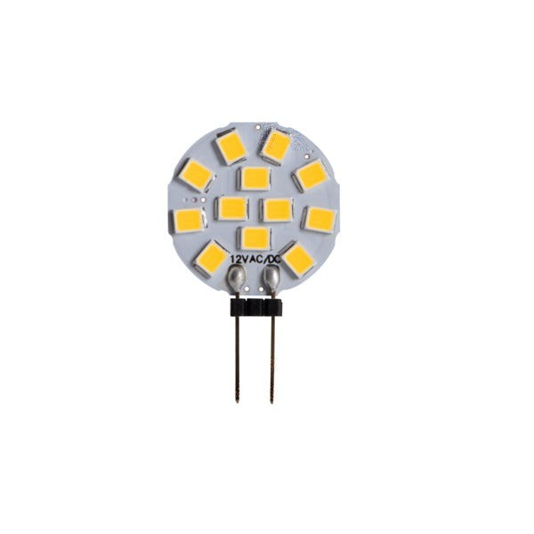 G4 steeklampje - small size - warm wit - 1,2 Watt - 165 Lumen