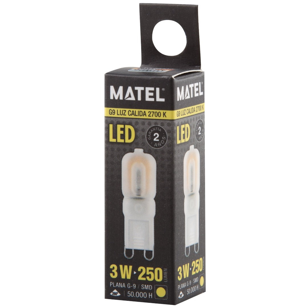 G9 - Warm Wit - 250 Lumen - 3 Watt - Siliconen