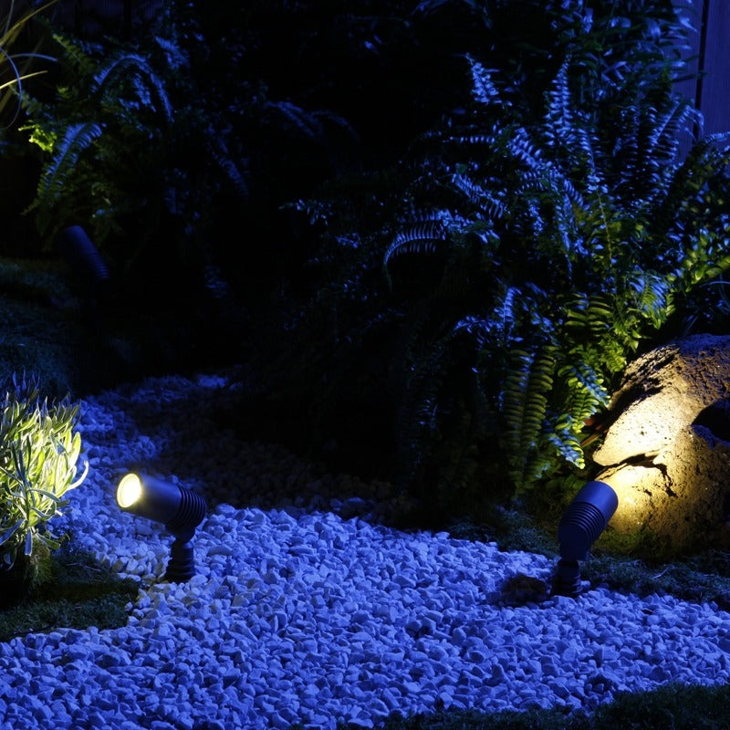 4x LED grond spot - 12V - 2 watt - complete set
