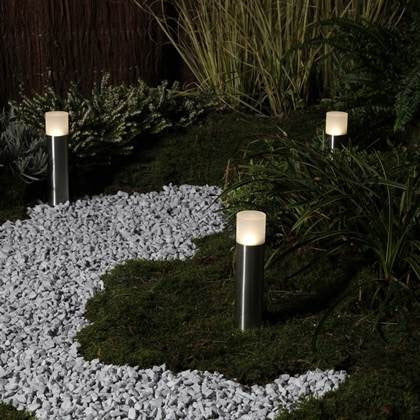 1x LED Pilaren - 2 Watt - 12V - 16cm - complete set