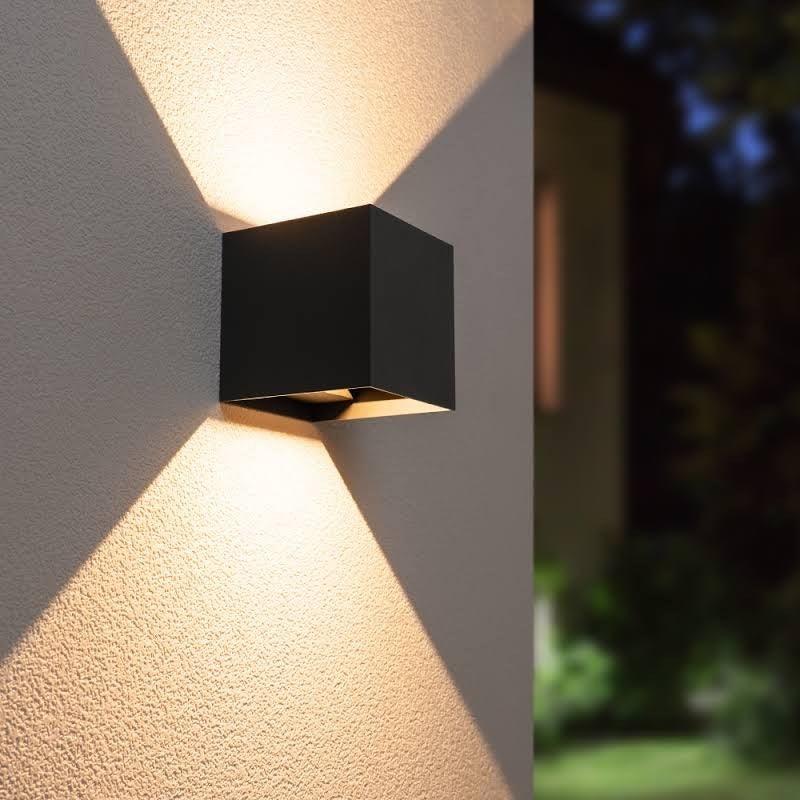 LED gevellamp G9 - 5W - Zwart