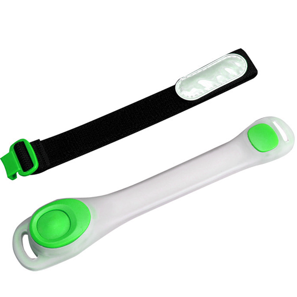 Hardloop verlichting voor arm en been - Groen