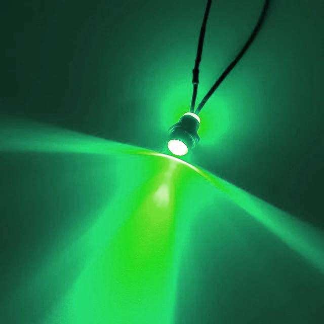 Mini LED spotverlichting - Groen - 9.5mm - 12V