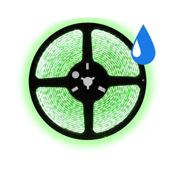 7,5 meter led strip groen waterproof - IP68 - 60Leds/m - 2835