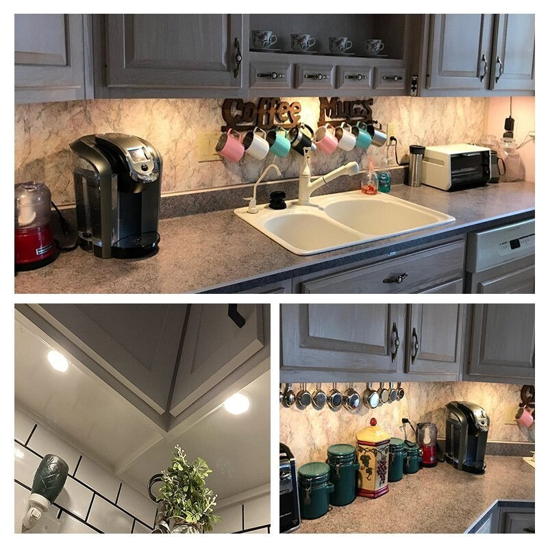 LED keuken kast verlichting - koud wit - 12v