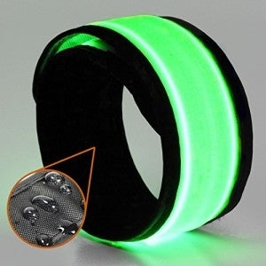 LED Hardloop Armband - GROEN - 25cm