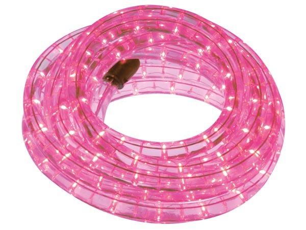 LED lichtslang - 9m - 324 LED - roze - inkortbaar