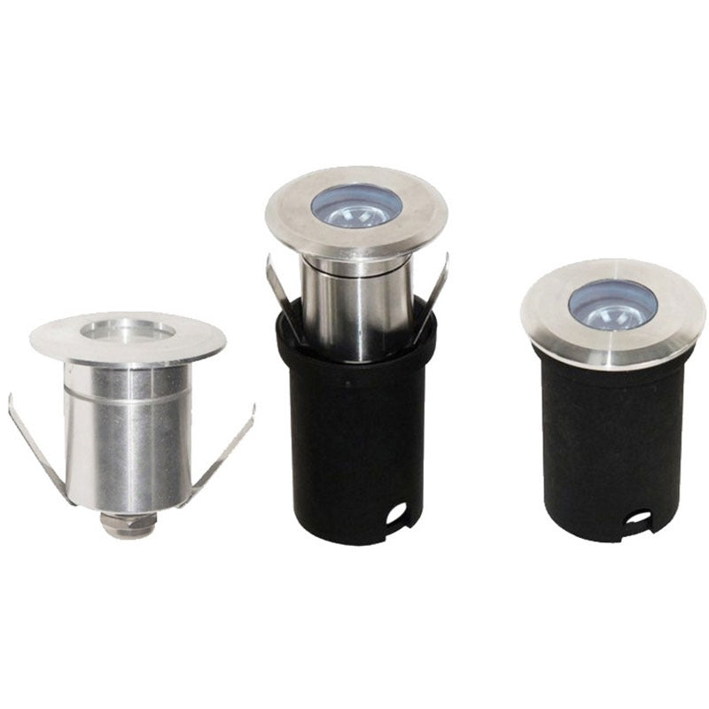 4x LED inbouw spot - 12V - 1 watt - 41mm - complete set