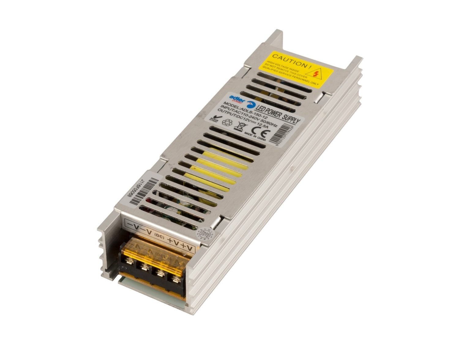 Inbouw driver 12V, 8.5A - 102 Watt - Adler