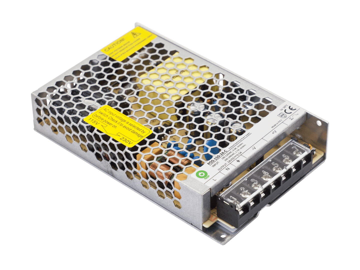 Inbouw driver 12V, 12.5A - 150 Watt - POS