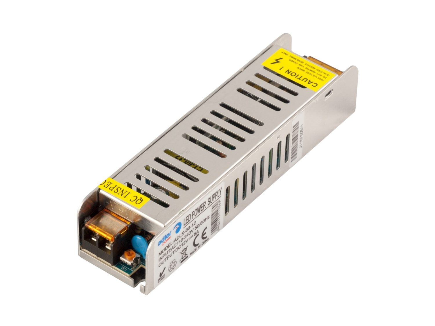 Inbouw driver 24V, 2.5A - 60 Watt - Adler