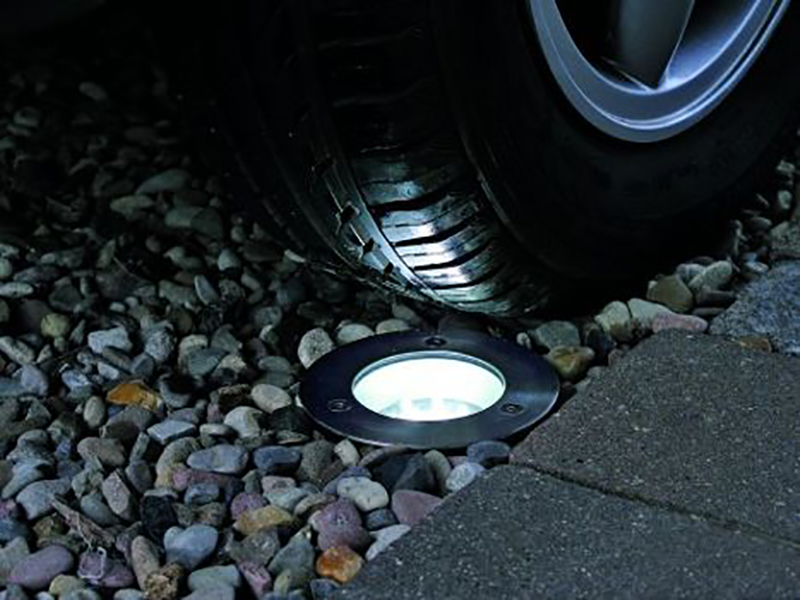 LED grondspot - 0,7W - 65mm - Koud wit - Inbouw - Rond