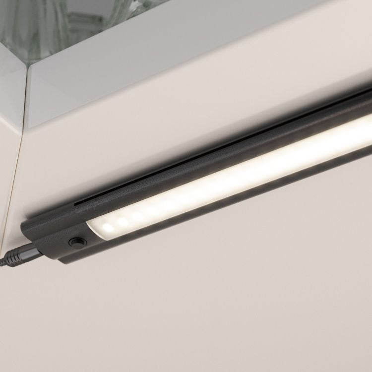 LED onderbouwverlichting - 50cm – dimbaar - zwart
