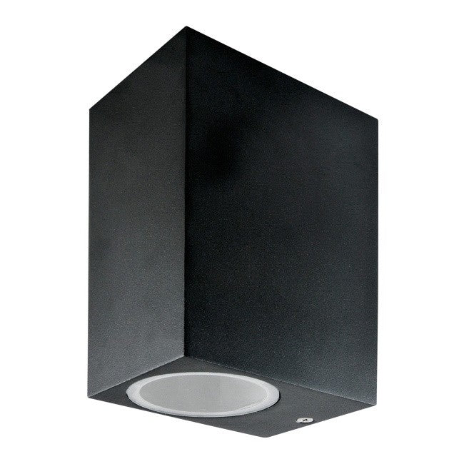 Tuin Lamp Boston Zwart Vierkant - 2x GU10 - Long
