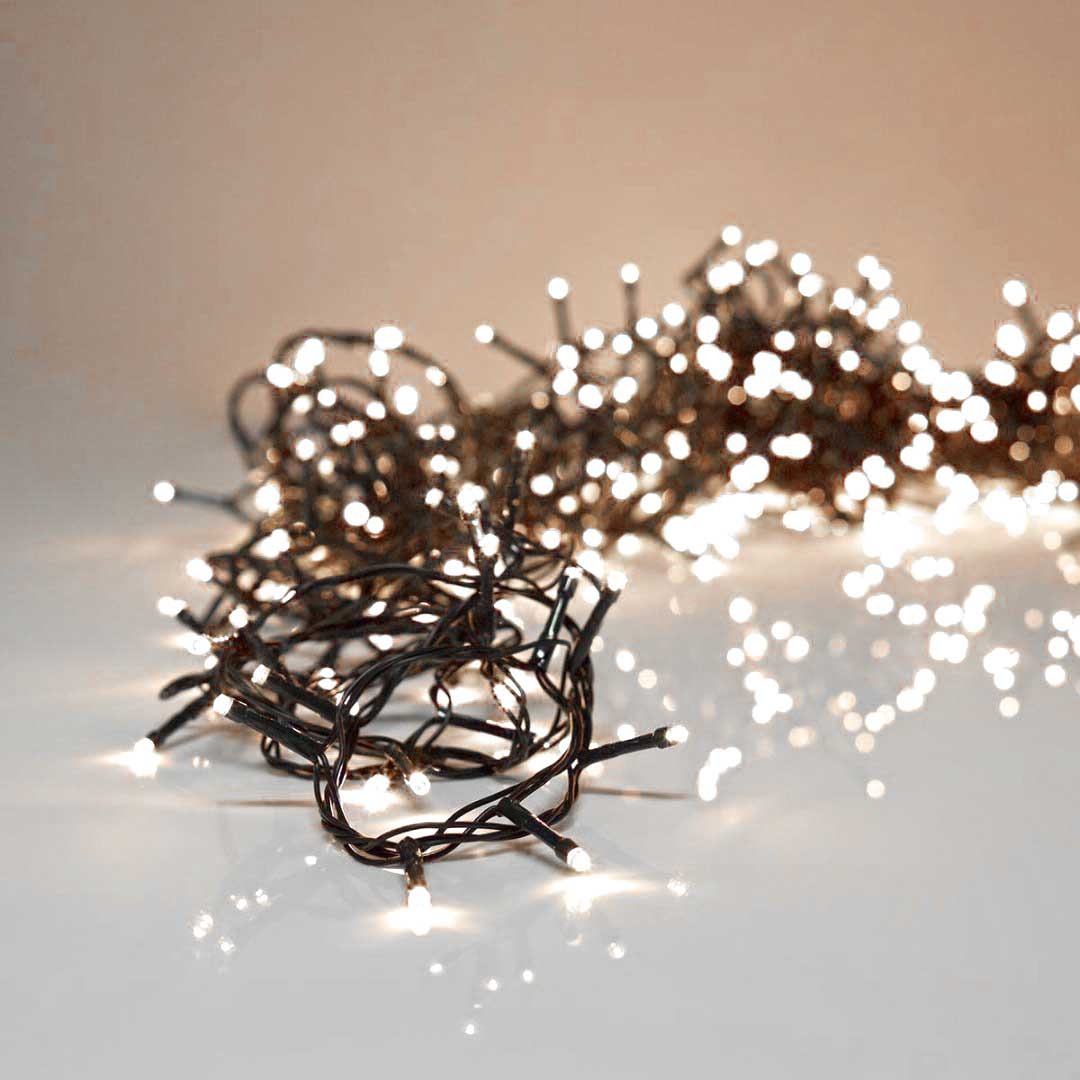Kerstverlichting outdoor - Koud Wit - 8 meter - koppelbaar