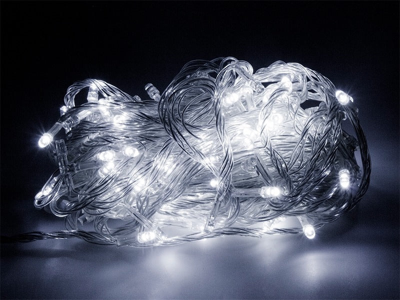 Kerstverlichting Koud Wit 22 Meter 300 LEDs - 8 Standen