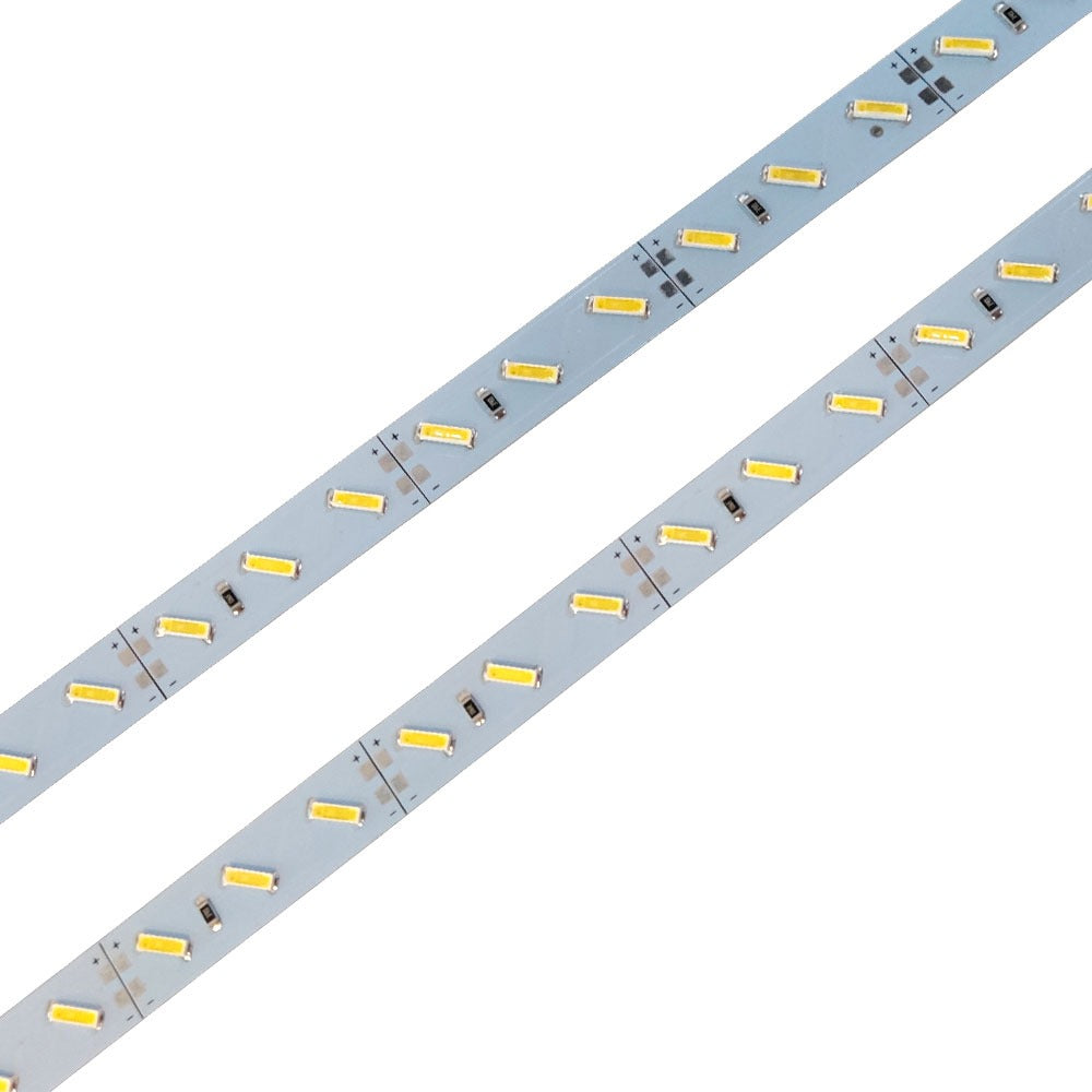1 meter - warm wit rigide Strip - 7020 - 12 volt