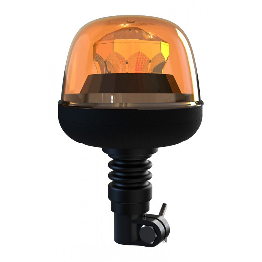 ORANJE dak zwaailicht - 10 LED - R10 / R65 - Beugel bevestiging