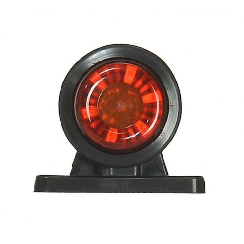 Zijmarkeringslicht - 12/30V - Rood wit - L1162-1 klein
