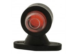 Zijmarkeringslicht 12/24V LED - Wit/Rood L1012