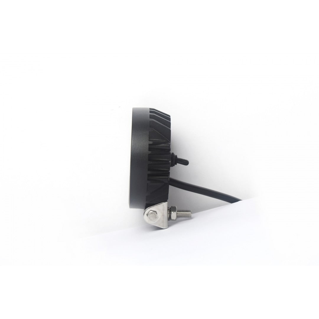 LED SPOT - 16 LED - 16W - Ingebouwde schakelaar - Rond