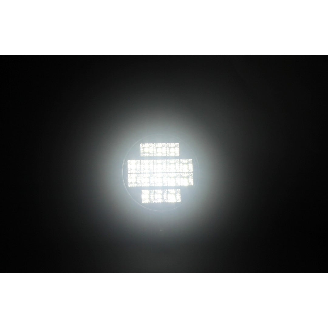 LED SPOT - 16 LED - 16W - Ingebouwde schakelaar - Rond