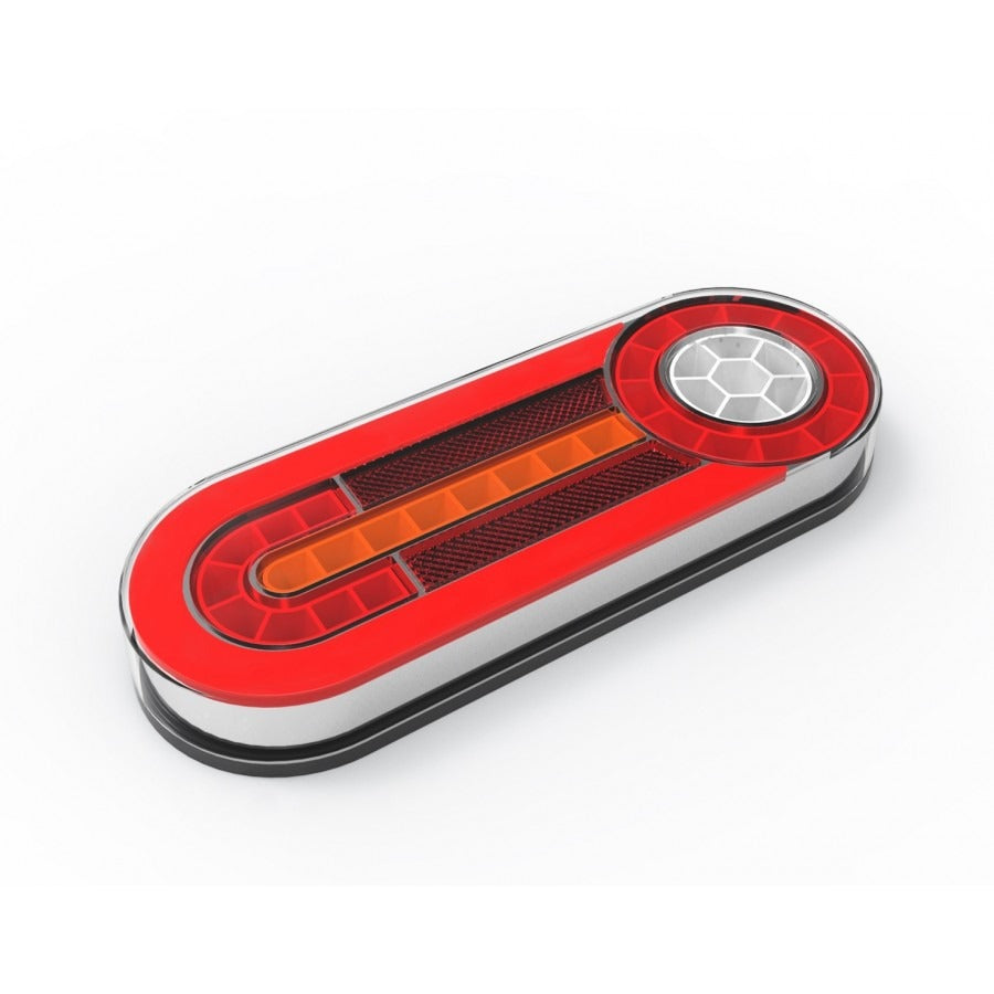LED achterlichtcombinatie + mistlicht - 12 / 24V - 143 LED